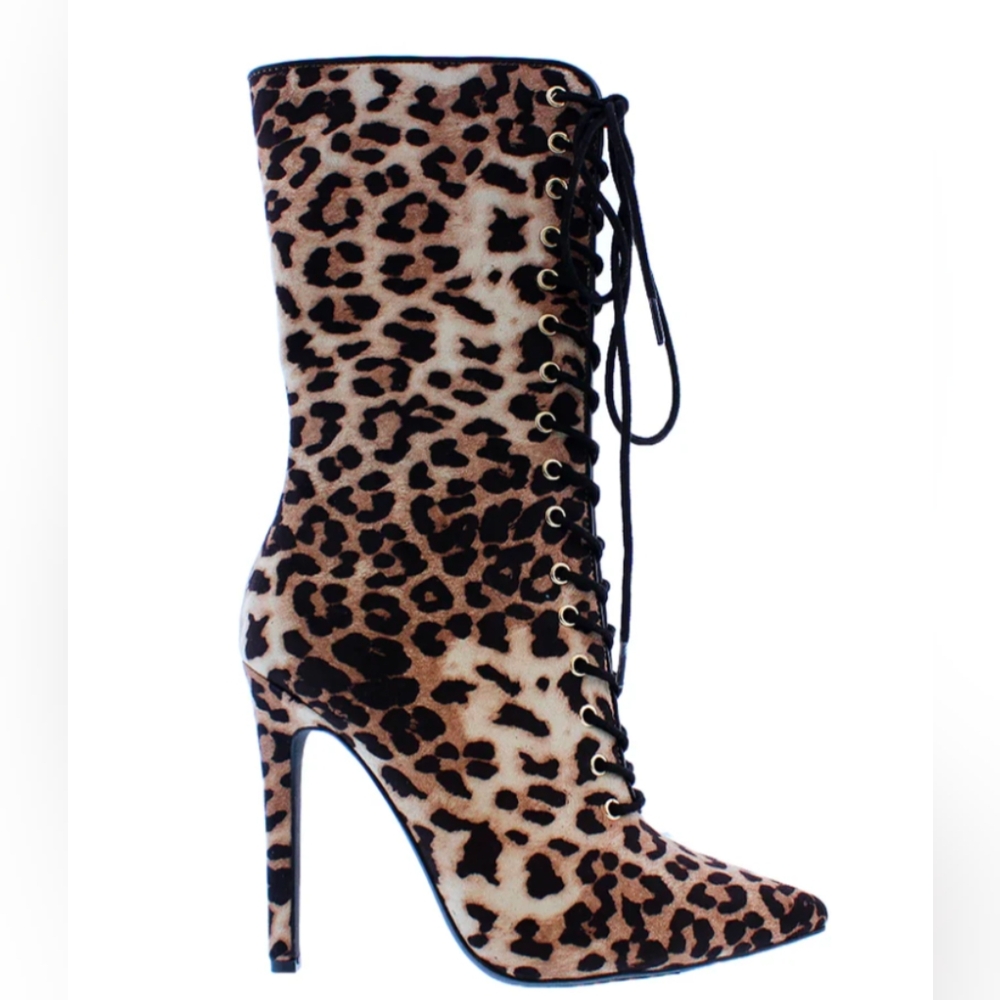 Liliana Leopard Boots